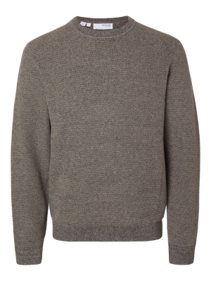 ROSS LS KNIT ASPHALT