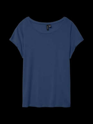 AVA PLAIN DARK DENIM