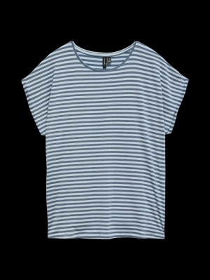 AVA STRIPE C.BLUE/CHINA BL