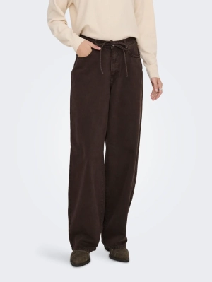 GIANNA  DARK BROWN DENI