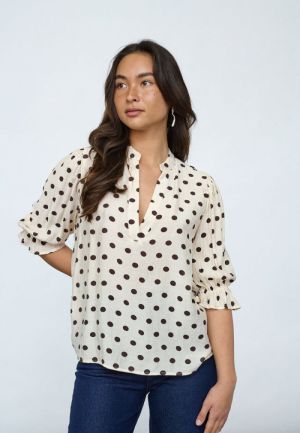 VENNY 802 CREAM/BROWN